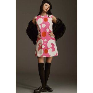 Marimekko Pink and Red Mini Dress